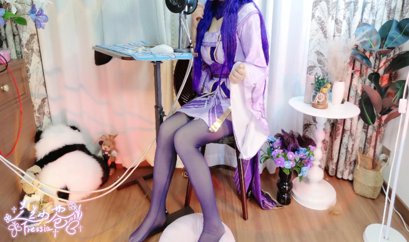 兰兰小苍freesia【雷电将军】剧情助眠_温柔人妻妈咪的深夜采耳服务-福利岛