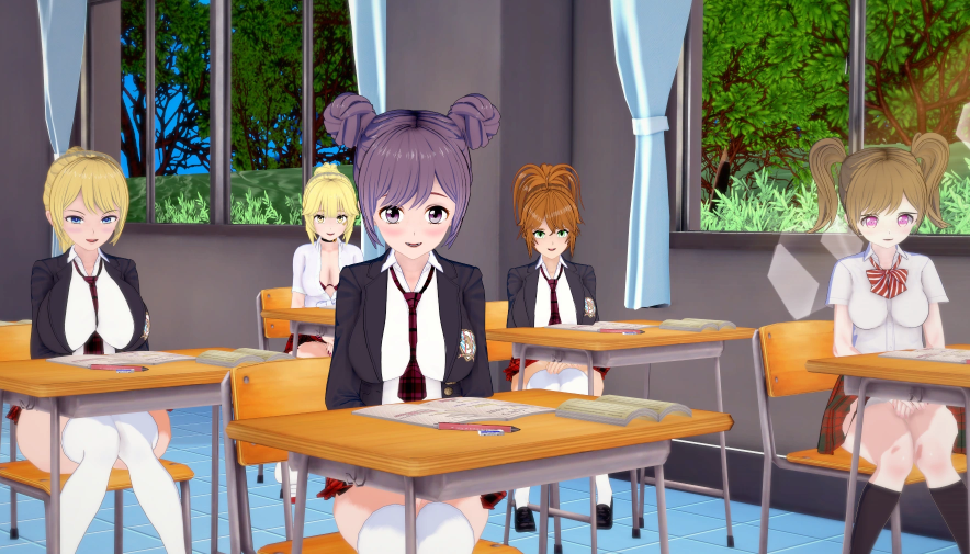 [日式SLG/汉化] 扶她性爱学院 Futa Academy of Sex v1.2 [PC+安卓/2.3G] 预览图 3