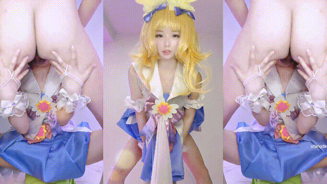 ⚫️极品嫩妹舞啪福利姬【贝璃珞】最新露脸作品，瑶妹的猥琐舞蹈，扶瑶直上，啪啪颜射【2V】【1.4G】 预览图 2