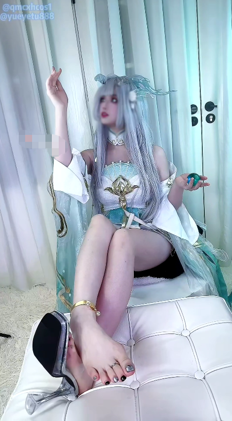 月野兔 西施cos露脸足交【1V 2.12GB】-福利岛