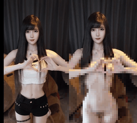 【核弹】AI顶级制作【腐团儿】裸舞脱衣 坐脸舔穴 后入视角【13V】【319M】 预览图 22