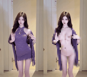 【重磅】五月儿 林霸天 乌苏苏 章鱼贼 AI裸舞对比 超真实【4V】【587M】 预览图 33