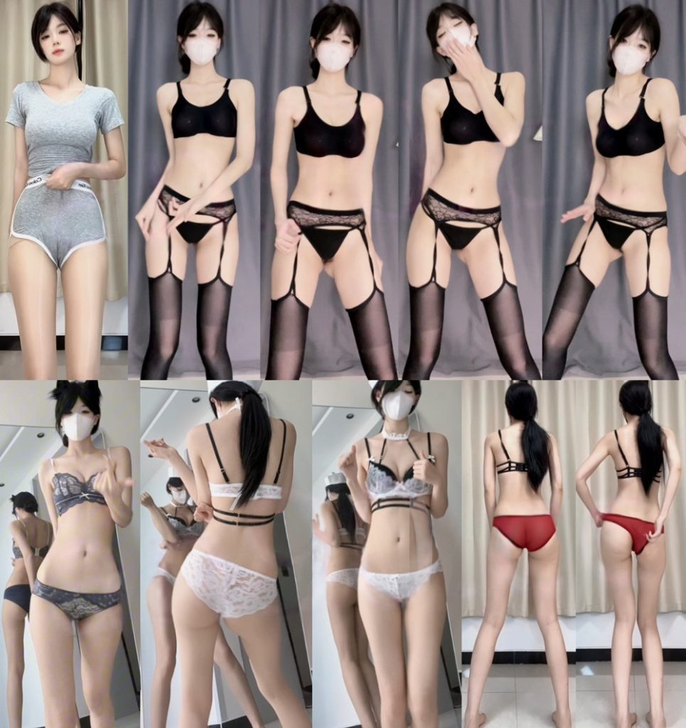 快手 💖苗条嫩妹 小郑历险记 付费群定制骚舞大尺度 情趣露内五【5V】【785M】 预览图 1