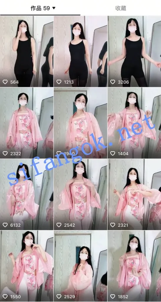 抖音 香香一字马-2 气质良家 裸舞脱衣舞 自慰高潮喷水 11V【11V】【1G】 预览图 9