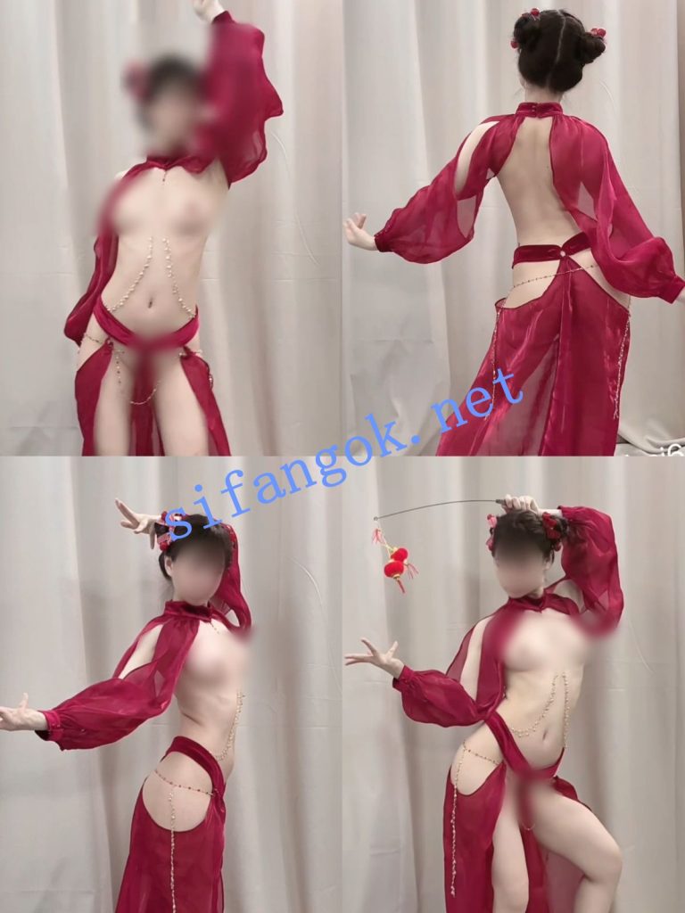 【重磅】大学舞蹈生【小乔（以安）】付费长舞蹈 最新 贺岁【8V】【391M】 预览图 1