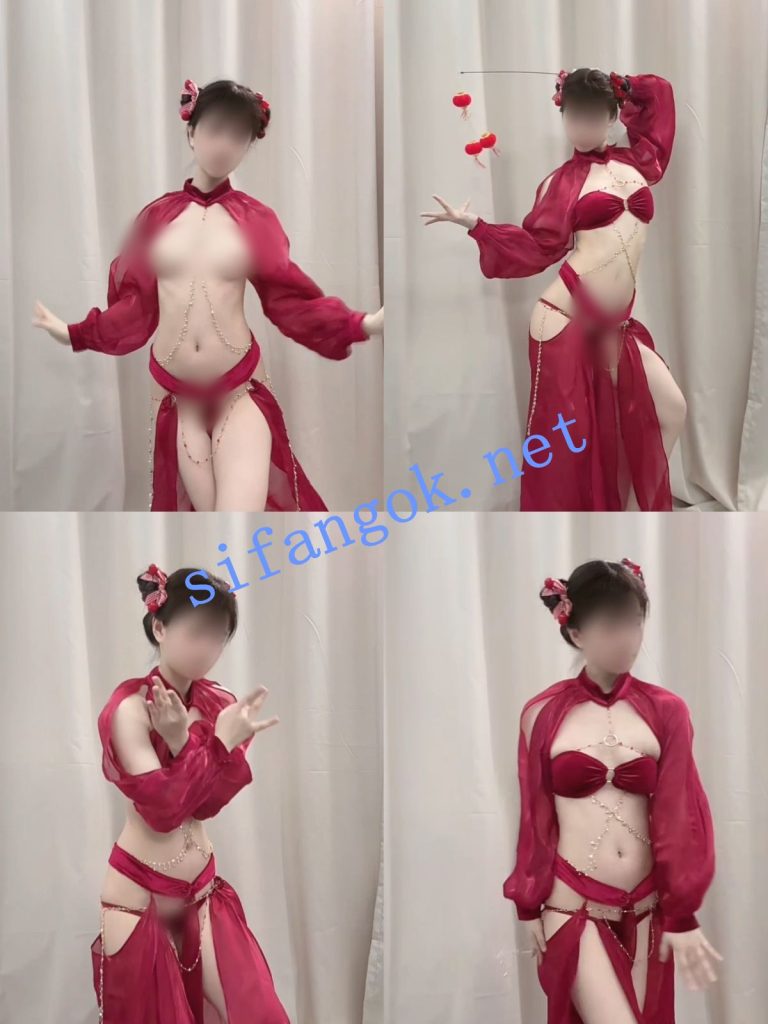 【重磅】大学舞蹈生【小乔（以安）】付费长舞蹈 最新 贺岁【8V】【391M】 预览图 4