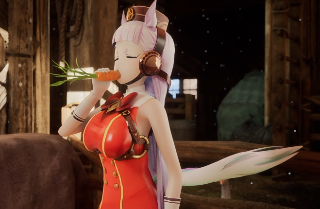 [3D]curvylonix：Not a single horse can resist a tasty carrot![920M]