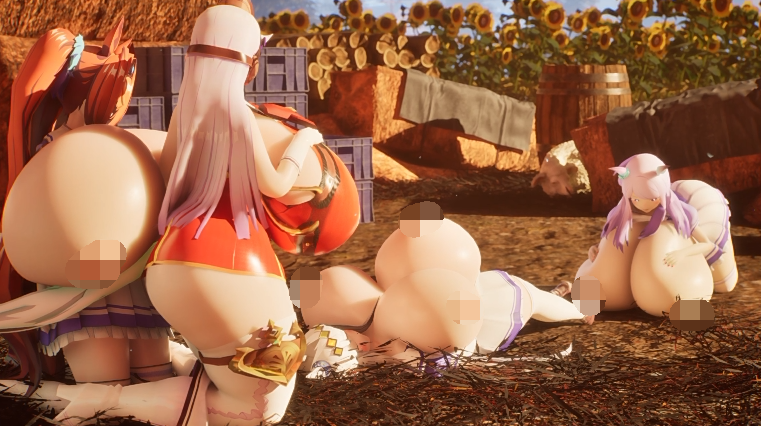 [3D]curvylonix：Not a single horse can resist a tasty carrot![920M] 预览图 2