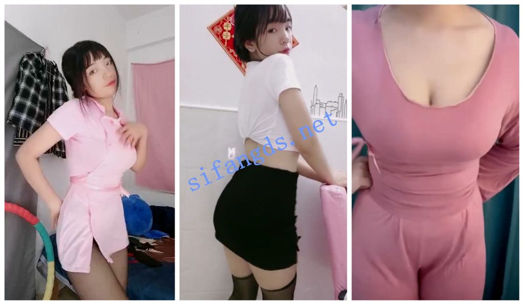 【快手福利】热舞大奶骚妹【辣妹不太辣】骚舞露奶自慰【44V】【875M】 预览图 4