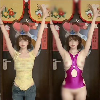 AI大神tang原创 各大美女网红去衣裸舞 高还原丝滑9Y月新作【65V】【344M】 预览图 3