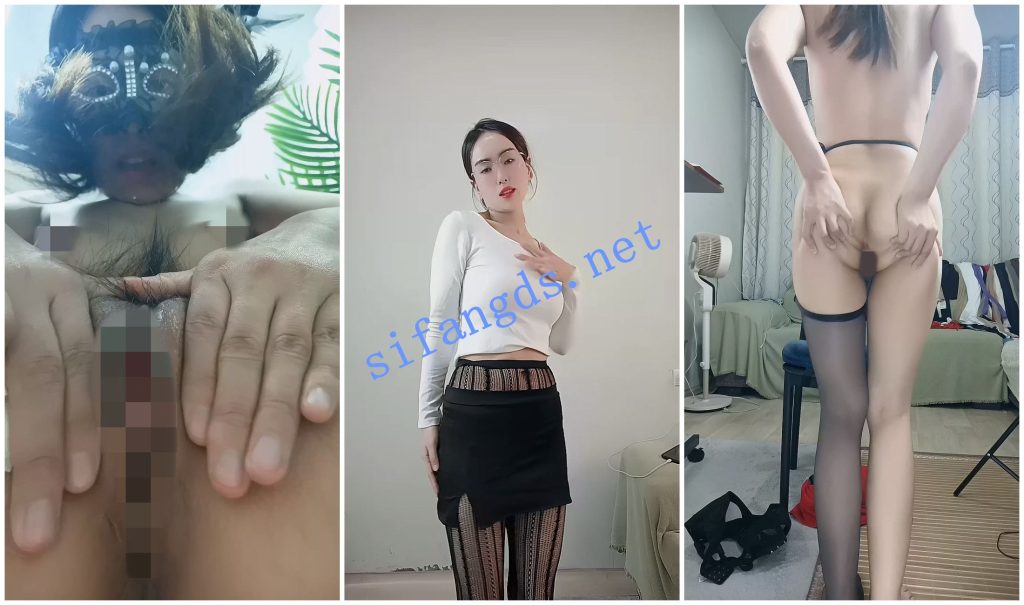 【快手福利】风骚高跟丝袜熟女【吻你】上帝视角掰B自慰【7V】【2.37G】 预览图 2