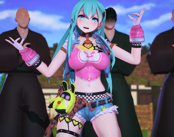 [MMD]T24Giabbit：ハンターの鈴谷Full[900M]-福利岛