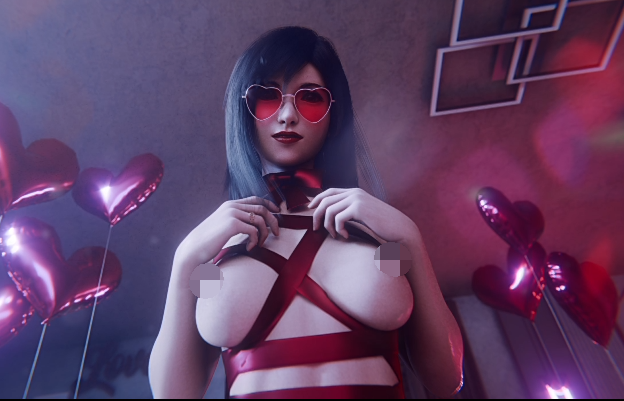 KiraAnimation 2602：天使+劳拉+蒂法 性感女神上位骑乘爆肏[2.9G]-福利岛