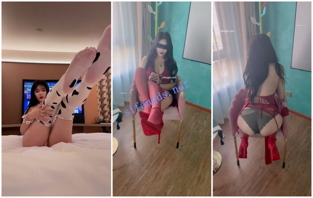 【快手福利】高挑风骚御姐【小姨娜娜】情趣内衣丝袜高跟【30V】【2.61G】 预览图 2