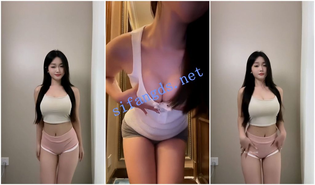 【快手福利】甜美妹子【娇妻Ting桃桃】骚舞揉奶瑜伽裤②【5V】【909M】 预览图 1