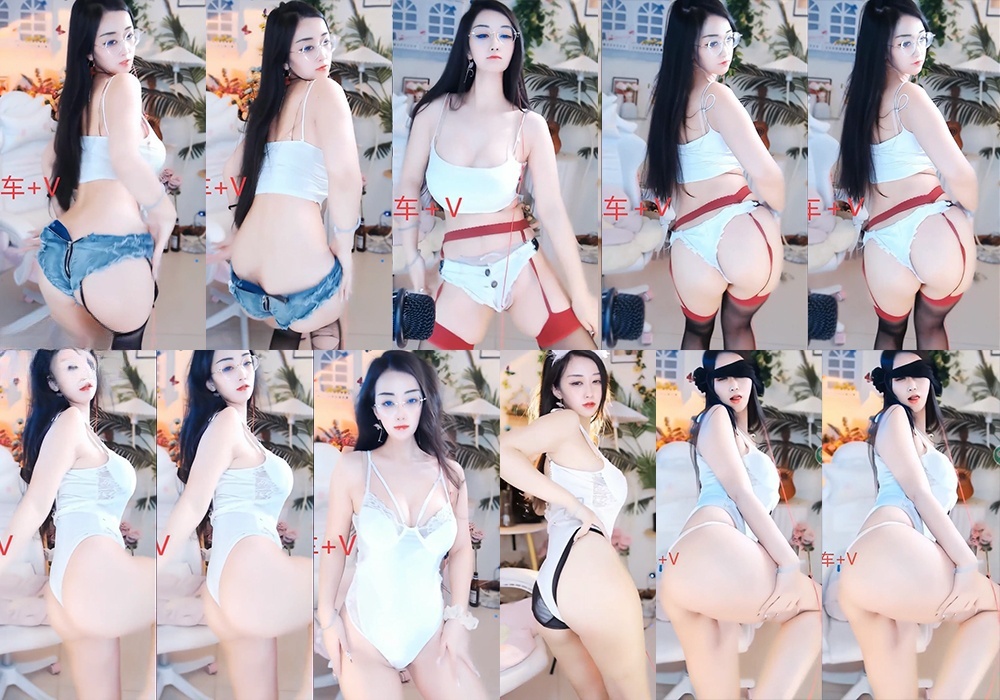 乐嗨 湿湿的蝴蝶 直播间漏屁股跳骚舞【4V】【308M】 预览图 1