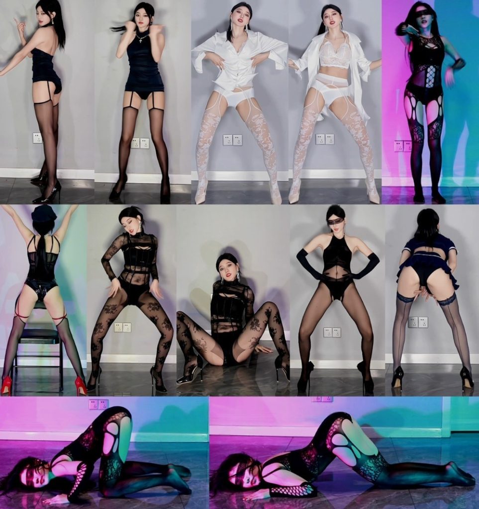 【B站 小艾x艾x】 情趣高跟丝袜 专业舞蹈 定制骚舞【16V】【3.3G】 预览图 1