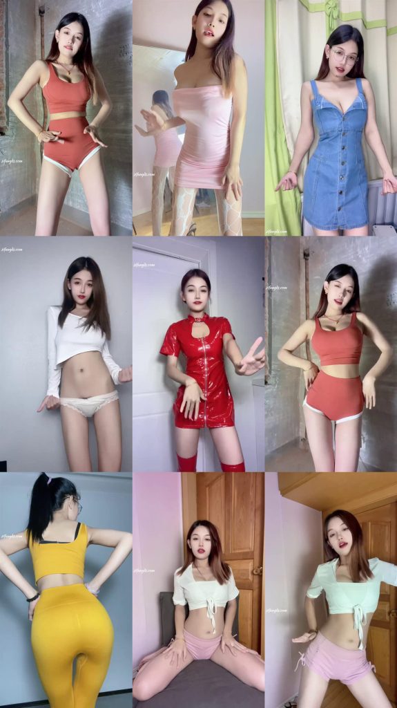 【快手 妍宝】极品骚妹 妍宝 新番漏毛定制骚舞+动感摇摆福利骚舞【9V】【0.97G】 预览图 1