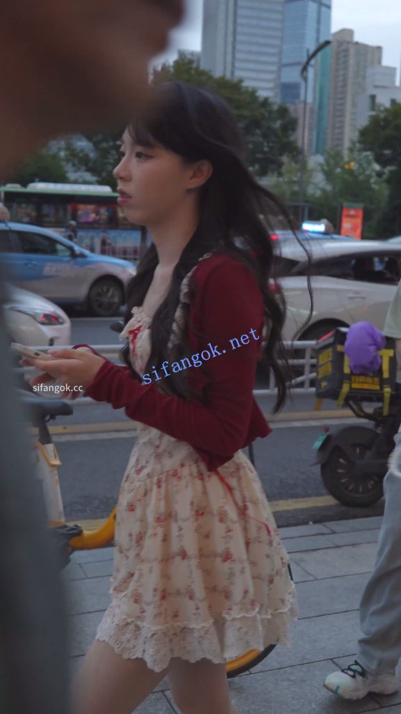 (BC-AA-648)超短蕾丝花裙小姐姐..裙摆被吹起露内裤..正面黑…【1V】【870M】 预览图 9