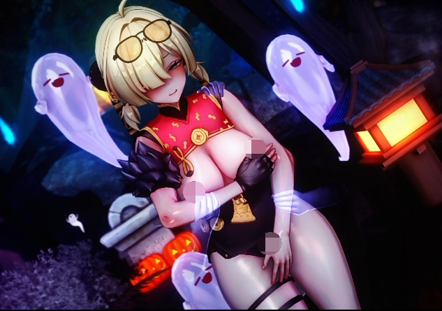 [Lanzfh]Haloween Ghost Castorice Cyrene 砂狼シロコ 紅豆[7.4G]-福利岛