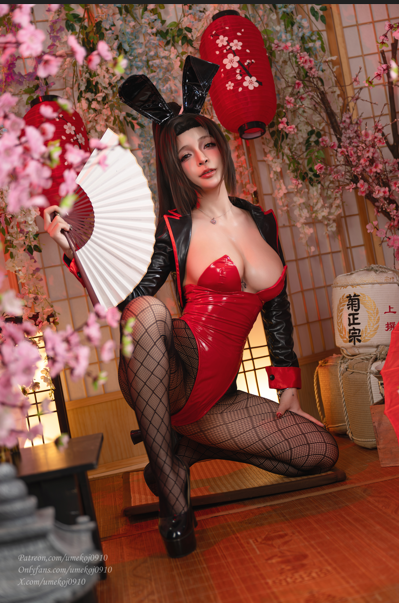 Umeko J – Mai Shiranui Bunny「Street Fighter 6」【81P 6V 1.55GB】 预览图 2