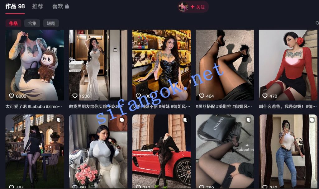 【抖音】你辣椒姐啊 欧美风符文战士 大奶巨尻 福利定制9V【9V】【388M】 预览图 2