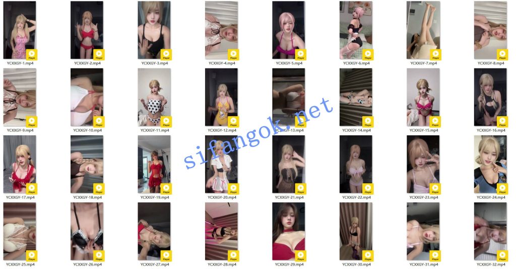 抖音 麻麻真可爱白菜姜姜 巨乳细腰 发骚勾引 大摆锤等 62V【62V】【783M】 预览图 2