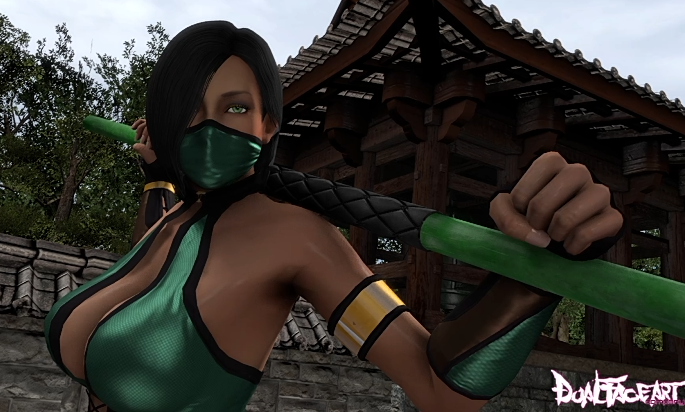 [3D]Dual Face Art Comics：Jade vs Zack[950M]