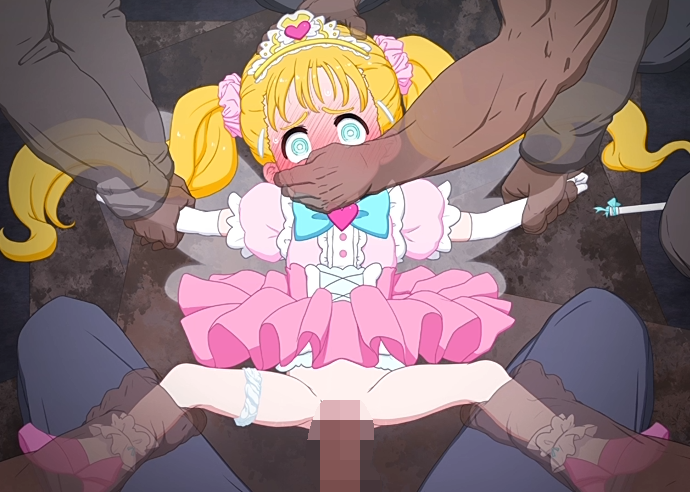 [3D][偽もの] 魔法少女敗北シーン動画集 ～変身破壊後の貧弱つ[1G]