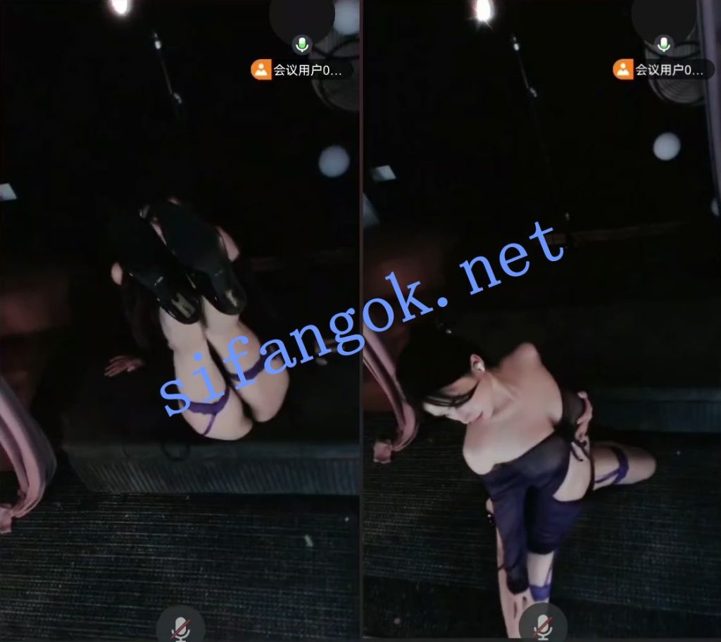 【抖音 】 江乐一 情趣内衣丁字裤 会议直播 骚舞 1V【1V】【160M】 预览图 2