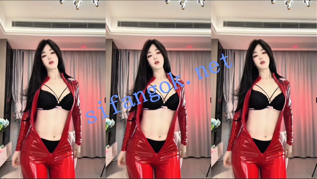 【快手】百变小丸子 皮革女王范，顶胯漏内漏毛【7V】【866M】 预览图 11