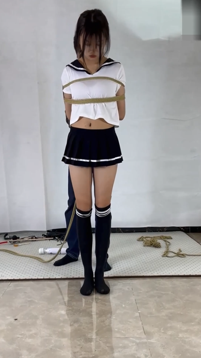 『clz原创』 绳缚调教极品jk嫩妹-福利岛