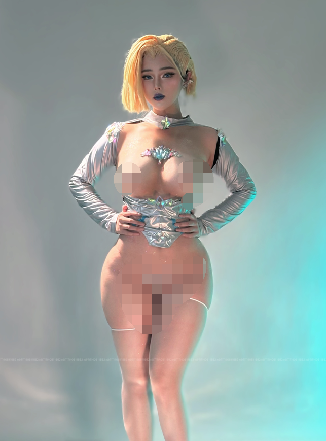 钛合金TiTi – 白皇后 【73P320M】-福利岛