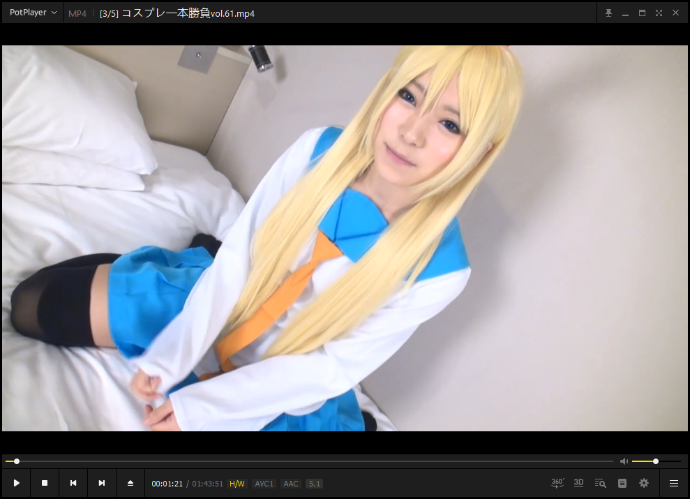 [コスプレ一本勝負vol.61] 「生出しで感じちゃう明るい敏感娘！『楽しくＨって気持ちイイ！』」[骑兵/1.9G]-福利岛