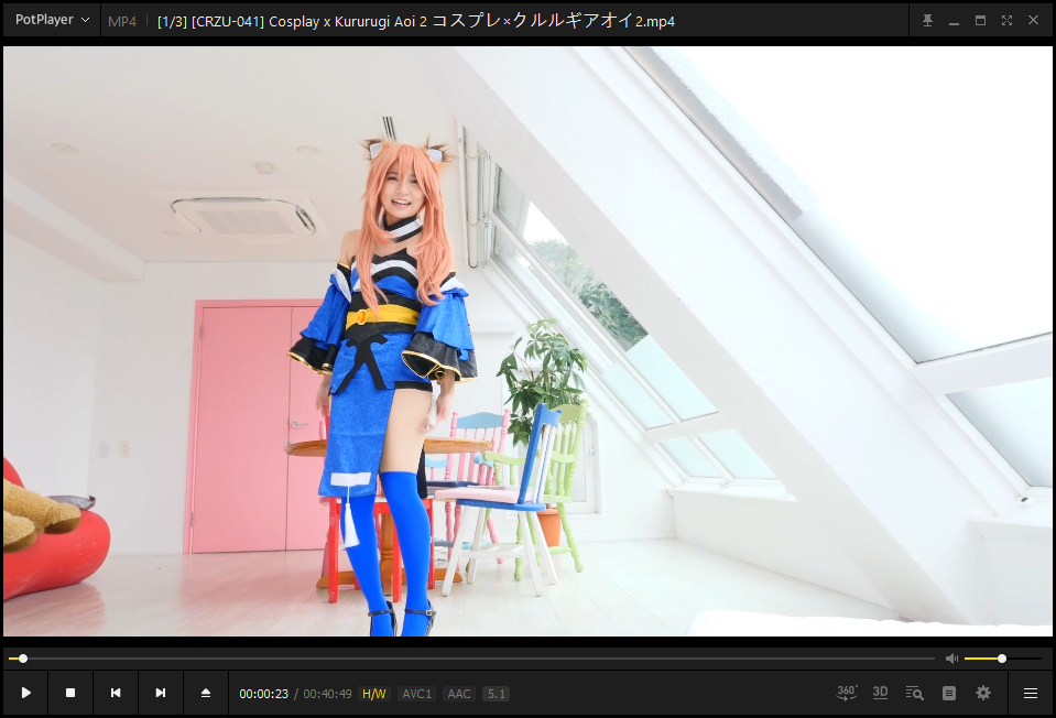 [CRZU-041] Cosplay x Kururugi Aoi 2 コスプレ×クルルギアオイ2 [骑兵/2.9G]-福利岛