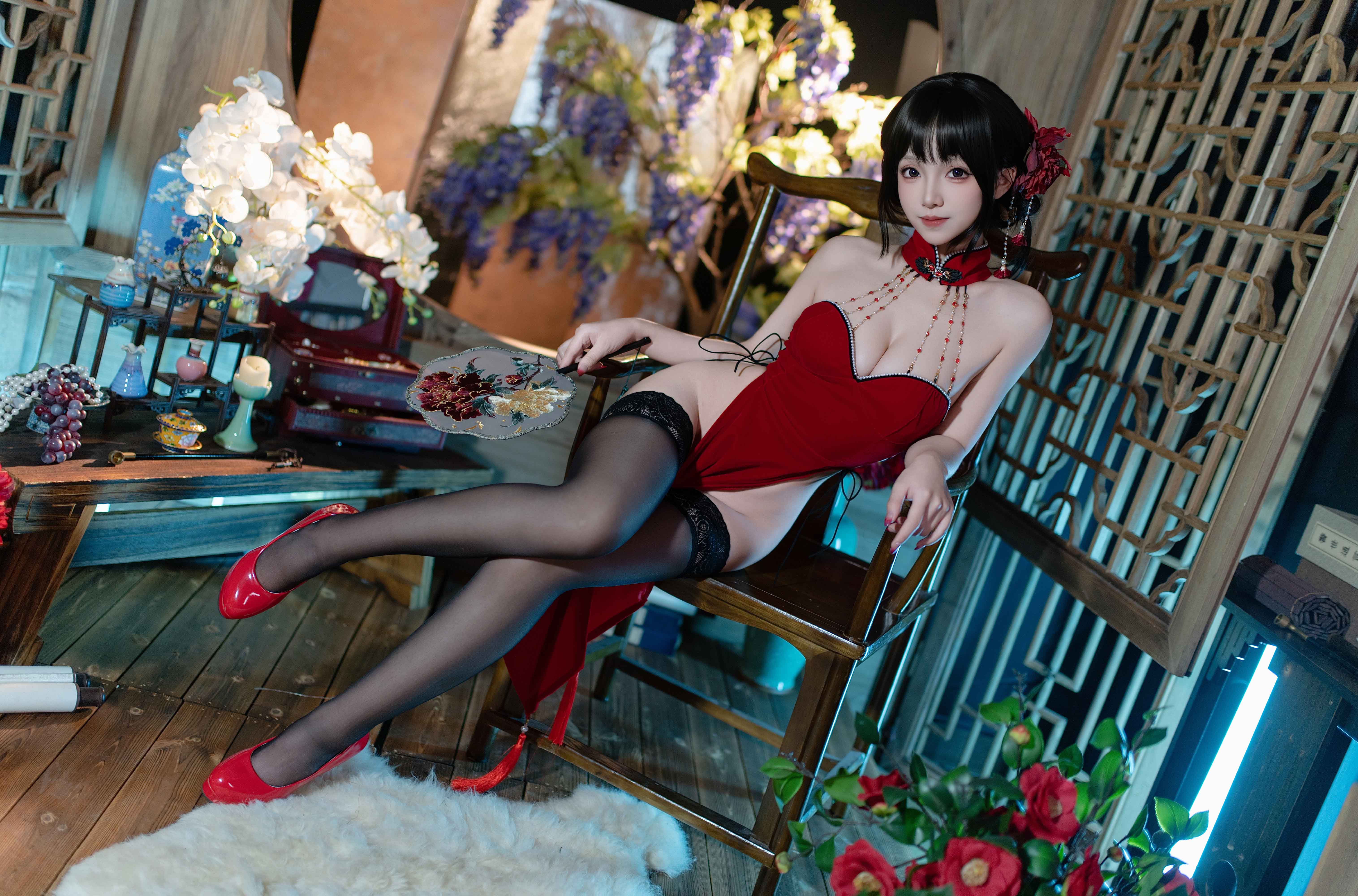 【新】Bangni邦尼 – 元旦旗袍【82P+7V】【1.17Gpikpak盘】-福利岛