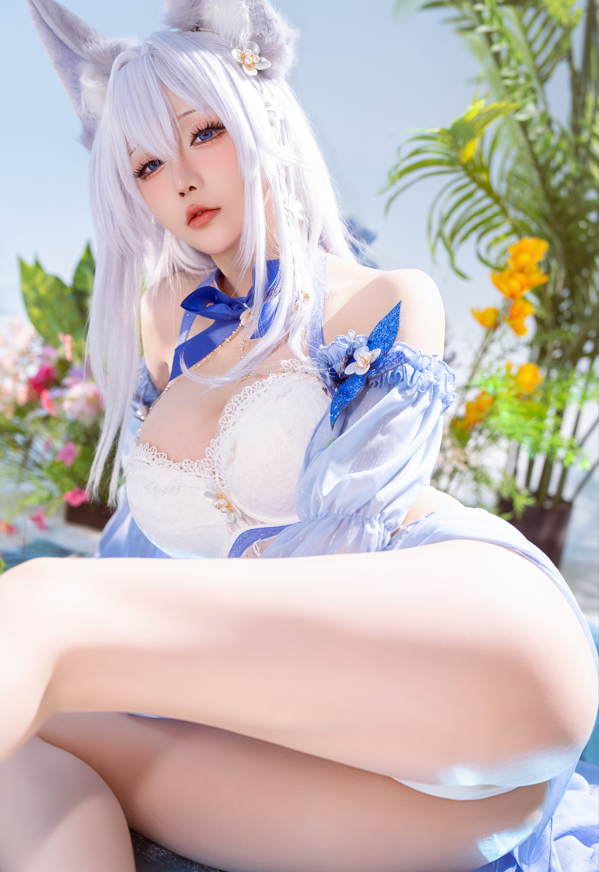 星之迟迟 NO.264 2026年1月计划C 碧蓝航线 信浓泳装 【52P211M】-福利岛