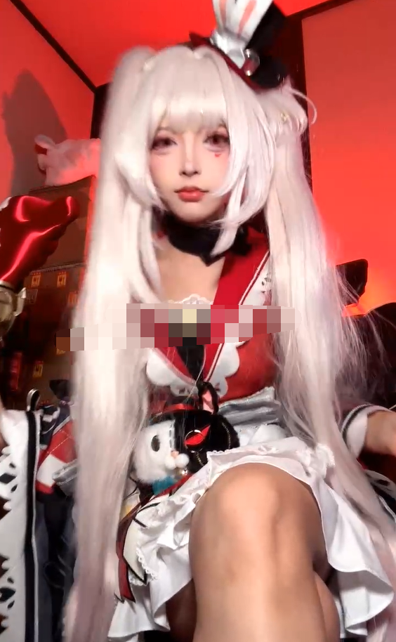 03loveyo 火花Cosplay裸足 【1V342M】 预览图 1