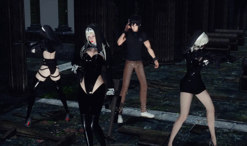 [BTMBC] Nuns vs Demons 修女大战恶魔 1.1-2.2[635P/300M]-福利岛