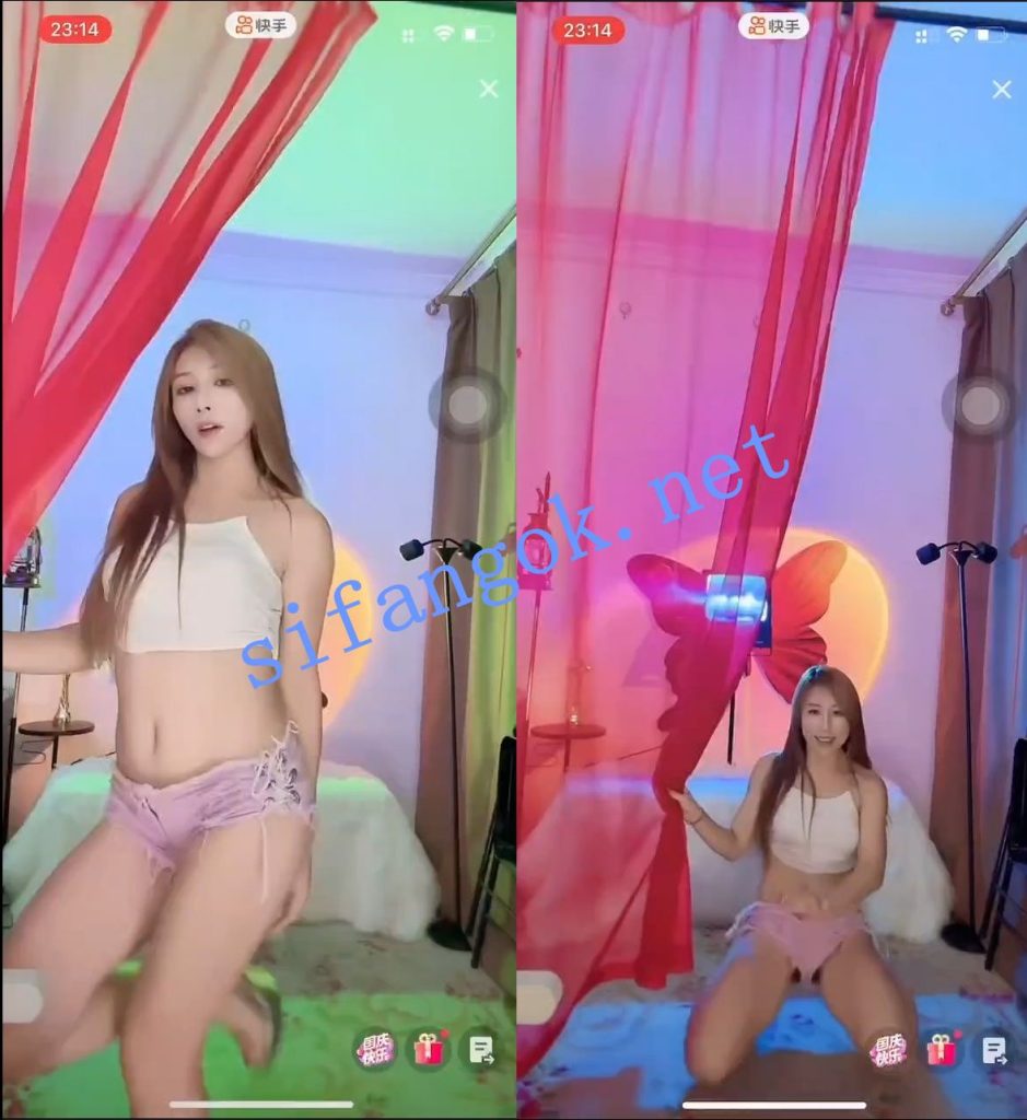 【快手】优优儿 直播无内短库加漏奶头定制 2V【2V】【89.8M】 预览图 2