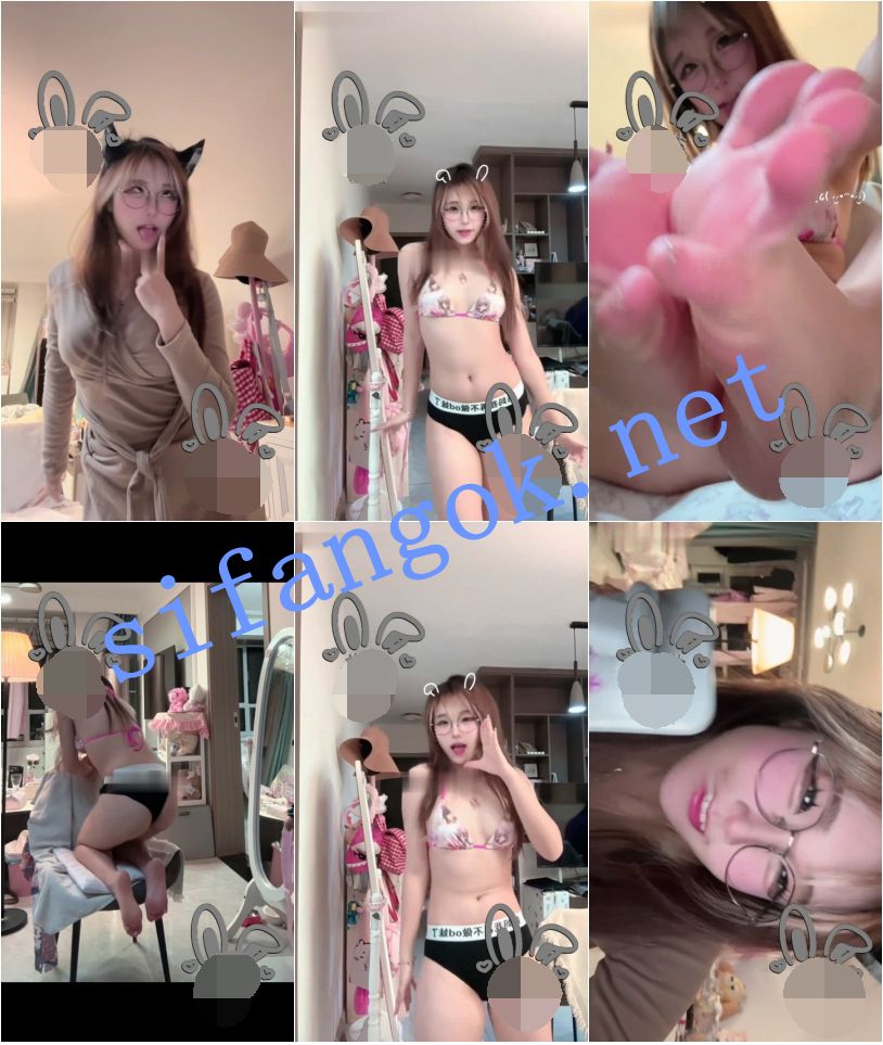 抖音 玉 眼镜气质良家 大尺度骚舞 高潮表情阿黑颜【4V】【236M】 预览图 2