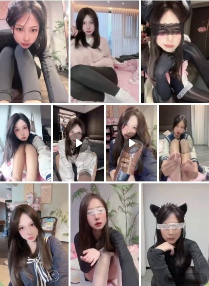 【抖音】清纯反差小姐姐【立早章】瑜伽裤 各种骚姿势诱惑【12V】【473M】