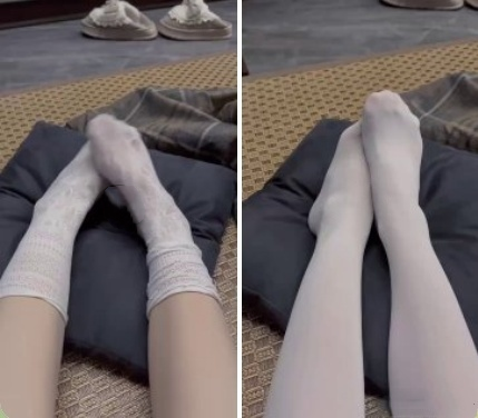 【抖音】清纯反差小姐姐【立早章】瑜伽裤 各种骚姿势诱惑【12V】【473M】 预览图 2