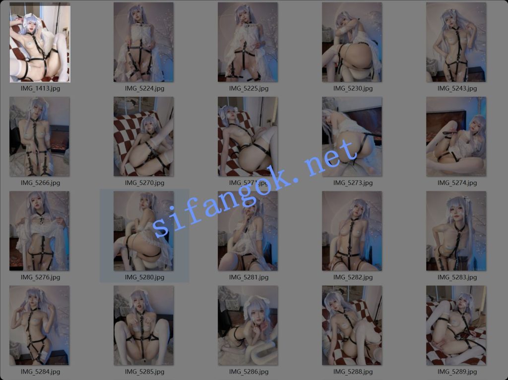 ♏顶级COSER♏阿包也是兔娘 万元尺度定制2套+总督福利视频【1V68P】【250M】 预览图 5