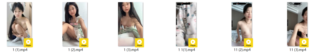 ஐ抖音网红ஐ小妍my爆与金主1对1大尺度全裸 阿黑颜超级粉嫩【6V】【0.9G】 预览图 7