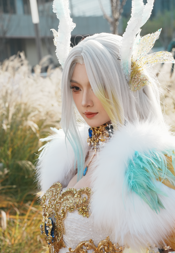 网红模特 琳园长 地下城勇士-女鬼剑士 神兽龙袍 【404P4V7.55G】 预览图 2