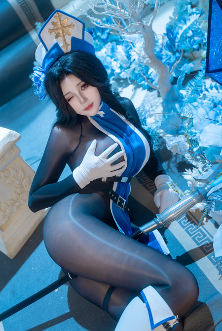 Natsuko夏夏子 – 胜利女神：妮姬 梅登 冰玫瑰 【NP 648MB】