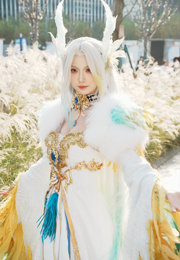 网红模特 琳园长 地下城勇士-女鬼剑士 神兽龙袍 【404P4V7.55G】 预览图 1