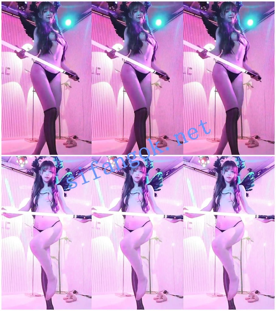 顶级cosplay专场 黑翼天使 美腿 绝顶黑丝激情裸舞【伊娜】【10V】【3.6G】 预览图 16