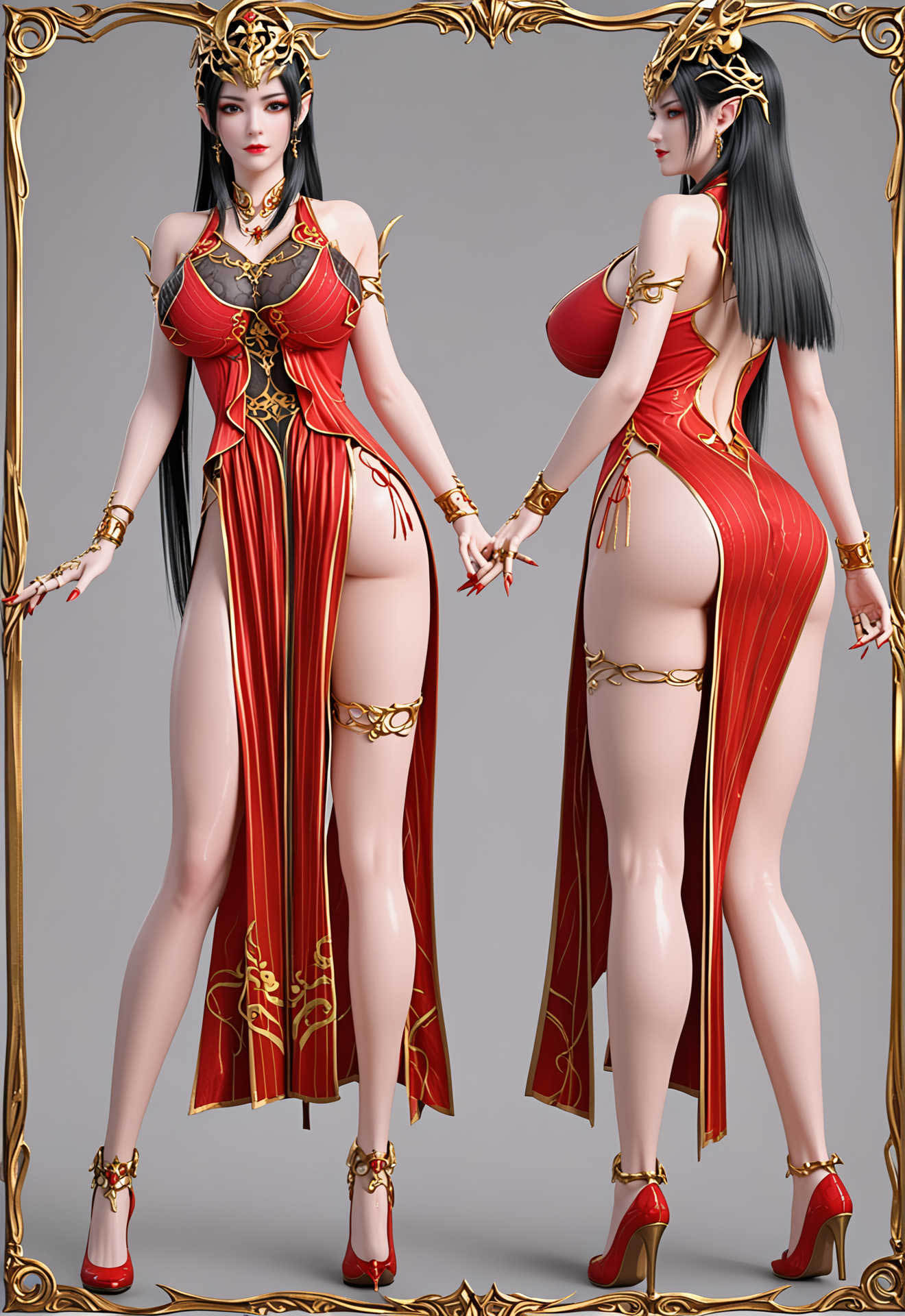 [AI动漫]（搬运至260323）斗破苍穹-美杜莎【雨虹】【241P】【773MB百度云】 预览图 2